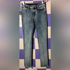 NWT Mavi Low Rise Trouser Alissa Jeans in Acid Wash Denim - Size 4 / 27